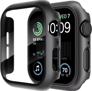 ETUI DO APPLE WATCH 10/11 42mm/46mm RÓŻNE KOLORY SZKŁO HARTOWANE CASE