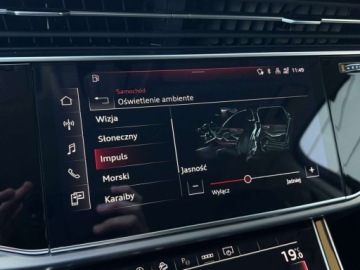 Audi Q7 II (4M) SUV Facelifting  3.0 45 TDI 231KM 2023 Audi Q7 S Line Domyki Drzwi Matrix LED Hak Pneumatyczne zawieszenie Gwaran, zdjęcie 29