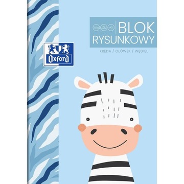 Blok rysunkowy A3 20kartek 120g. KIDS 400170350 OX