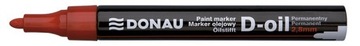 MARKER OLEJOWY DONAU PISAK OLEJNY, 2,8MM, CZERWONY