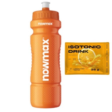 nowmax BIDON ROWEROWY SPORTOWY SZCZELNY BUTELKA NA WODĘ 900 ml