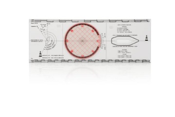 PLOTER NAWIGACYJNY - NAUTICAL COURSE PLOTTER