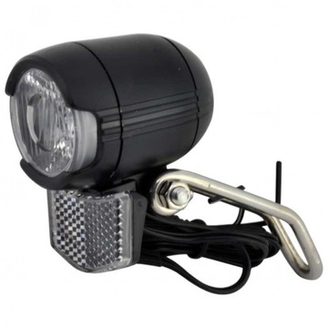 LAMPKA ROWEROWA PRZEDNIA XC-259A-CS 1W oświetlenie rowerowe DYNAMO LED