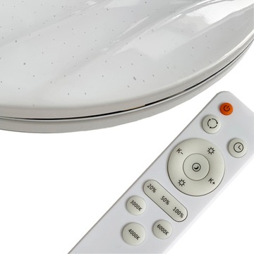 Светодиодный потолочный светильник с дистанционным управлением и диммером 48 Вт