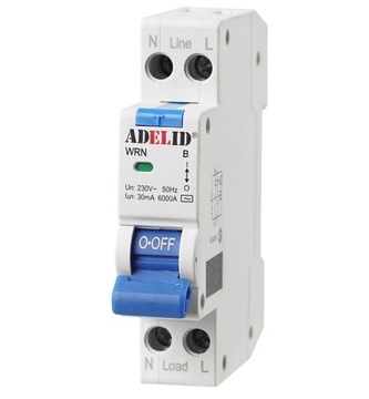 WYŁĄCZNIK RÓŻNICOWO-NADPRĄDOWY RÓŻNICÓWKA 1F B10A 1P TYP AC