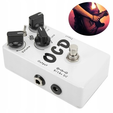 ДИНАМИЧЕСКИЙ ГИТАРНЫЙ КОМПРЕССОР БЕЛЫЙ