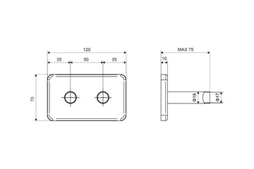 Маскирующая розетка EXCELLENT VOLARO, белый матовый