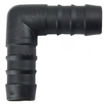 STANN kolanko 90 stopni wężą skroplin 6mm K-0006