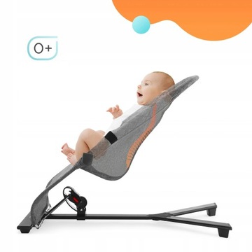 Kinderkraft MIMI Легкая складная детская качалка, СЕРЫЙ