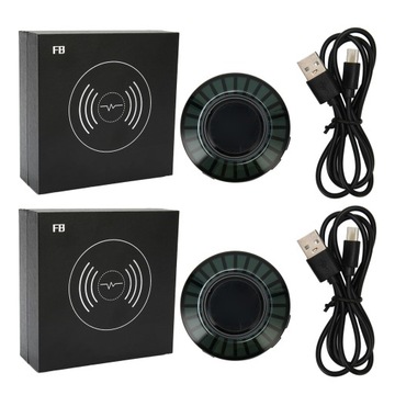 Głośnik Bluetooth Mini 2 sztuki HiFi Stereo Bass RGB Szum Białe Dźwięki