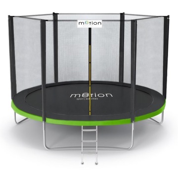 TRAMPOLINA ogrodowa MOTION drabinka 305cm FT10