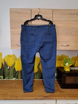 Wygodne spodnie jeansy jegginsy M&S rozmiar 46 bawełna/poliester