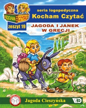 Kocham Czytać zeszyt 19 - Jagoda i Janek w Grecji