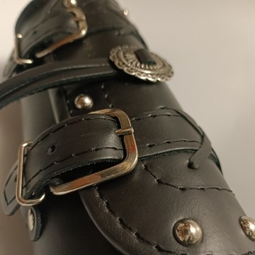 PIÓRNIK MOTOCYKLOWY HONDA VT 125 600 750 1100 SHADOW SKÓRA JAKOŚĆ