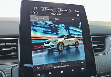 Renault Arkana SUV 1.6 E-TECH 143KM 2021 Renault Arkana PL Salon Dealer Renault Grupa Adamowscy 1.6 Hybryda 143KM, zdjęcie 21