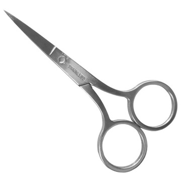 Uniwersalne srebrne nożyczki do manicure proste #2