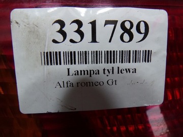 ALFA ROMEO GT SVĚTLO ZADNÍ LEVÝ 60681559 461707486