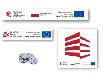 DOFINANSOWANIE | BUDOWA SILOSU ZBOŻOWEGO | KPO | NAKLEJKI SILOS | ZESTAW