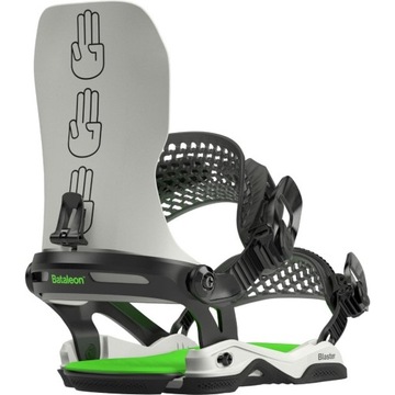 Wiązania snowboardowe Bataleon Blaster Asymwrap 2024 Green L/XL (43-48)