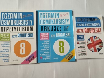 JĘZYK ANGIELSKI Ósmoklasisty Arkusze Repetytorium