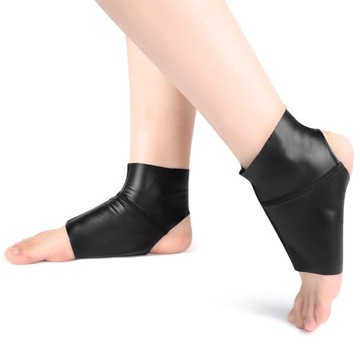 Doact Lycra Cloth Ankle Foot Pad Combination Black
