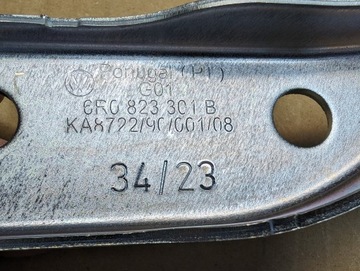 VW POLO V 6R0 ZAWIAS MASKI PRAWY LUB LEWY 6R0823301B 6R0823302B