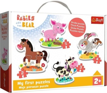 Trefl Puzzle Baby Classic На ферме +2