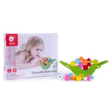 СБАЛАНСИРОВАННАЯ ИГРА НА УМЕНИЯ КРОКОДИЛА ДЛЯ ДЕТЕЙ