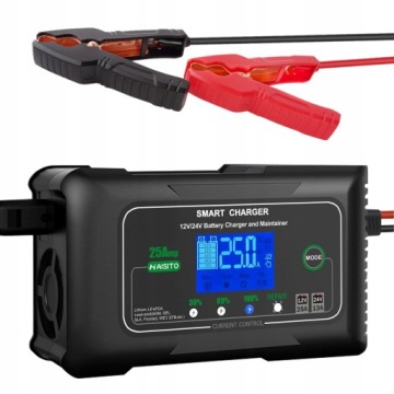 Usměrňovač Pro Automatické Baterie Smart Nabíječka 12V 25A 24V 13A