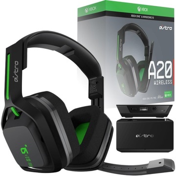 SŁUCHAWKI BEZPRZEWODOWE ASTRO A20 5Ghz EQ PC XBOX