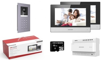 ZESTAW WIDEO IP 7'' HIKVISION DS-KIS702P-2KD-KP