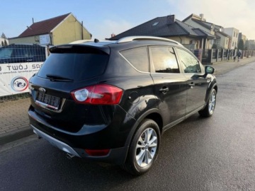 Ford Kuga II SUV 2.0 Duratorq TDCi 140KM 2012 Ford Kuga Nawigacja Panoramadach Lampy LED Automat Skora Podgrzewane Fotele, zdjęcie 2