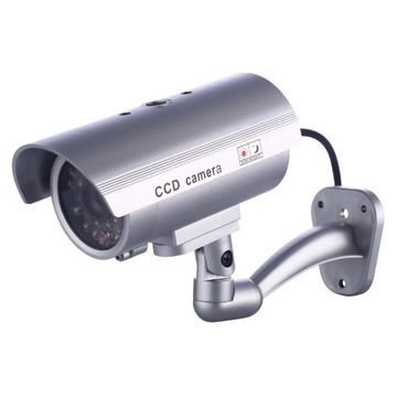 ФУНКЦИОНАЛЬНАЯ КАМЕРА CCTV МОНИТОРИНГ НАРУЖНАЯ ТРУБКА КАМЕРА СЕРЕБРЯНЫЙ СВЕТОДИОД