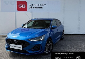 Ford Focus IV Hatchback Facelifting 1.0 EcoBoost 125KM 2024 Ford Focus 1.0 EcoBoost125KM mHEV ST-Line Salon PL ASO FV23 Gwarancja Fabr