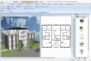 Программа 3D Cad Architecture 9 Ashampoo
