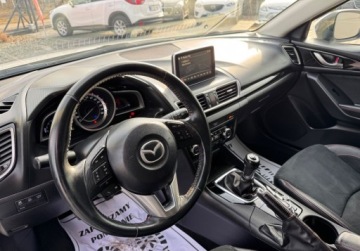Mazda 3 III Hatchback Facelifting 1.5 SKYACTIV-D 105KM 2017 Mazda 3 bezwypadekorg lakierbiala perlaSPORT LINE 1.5 Diesel 105KM, zdjęcie 11