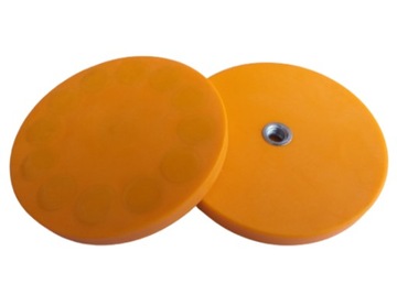 UCHWYT MAGNETYCZNY NEODYMOWY D31-1 GUMA orange