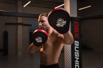 ŁAPA TRENERA TARCZA TRENINGOWA PACKA TRENERSKA WYPROFILOWANA DBX BUSHIDO