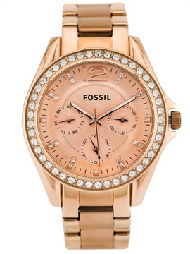 ЧАСЫ ЖЕНСКИЕ FOSSIL ES2811 RILEY CRYSTAL DATE