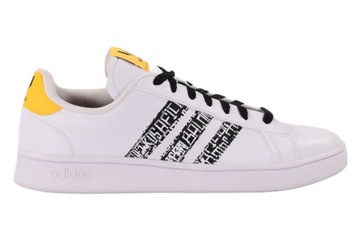 BUTY MĘSKIE ADIDAS GRAND COURT BEYOND 44 2/3 SKÓRA TRAMPKI TENISÓWKI MESSI