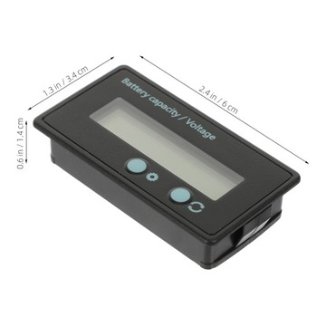 ИЗМЕРИТЕЛЬ АККУМУЛЯТОРНОЙ БАТАРЕИ ЭЛЕКТРОМОБИЛЯ ЖИДКОКРИСТАЛЛИЧЕСКИЙ ВОЛЬТМЕТР