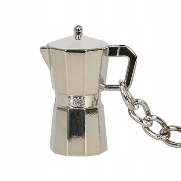Breloczek do kluczy kawa dla kawosza kawiarka barista mokka latte kawusia