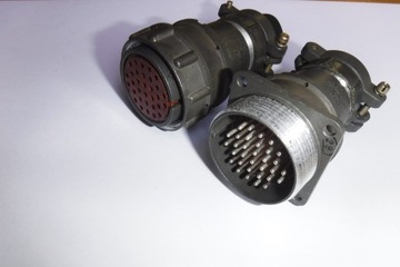 Złącze 32 piny wojskowe hermetyczne 6A 500V AC/DC