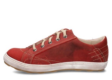 Нагаба 410 красный - очень удобная, кожаная, польская мужская обувь