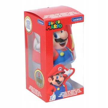 lampka nocna Super Mario Bros na baterie lampa NIN