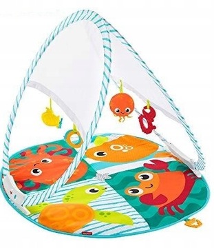 Fisher-Price MATA EDUKACYJNA Składana dla niemowląt