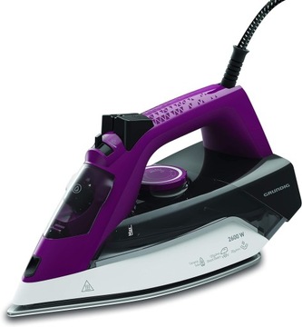 Grundig SI 6850 Żelazko parowe, fioletowy/szary/biały