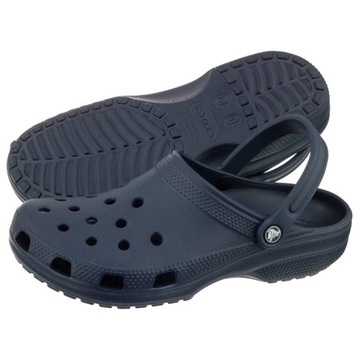 Klapki Crocs Cayman Classic Navy 10001 Granatowe