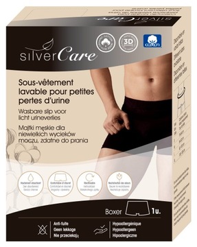 Silver Care Bokserki męskie na nietrzymanie moczu - L 1 szt.