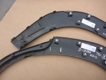 SUZUKI S-CROSS 21- НАКЛАДКА КРЫЛА ПРАВАЯ ЛЕВАЯ ЗАДНЯЯ ОРИГИНАЛ